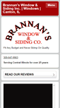 Mobile Screenshot of brannanswindow.com